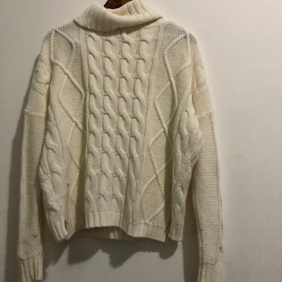 Six Crisp Days Women's Cable Knit Turtleneck - Picture 5 of 6